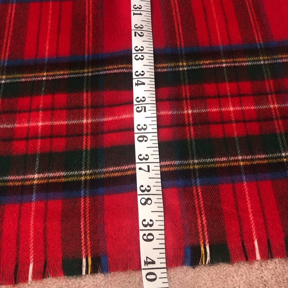 Mens’ V. FRAAS Plaid Scarf NWT - Picture 5 of 5